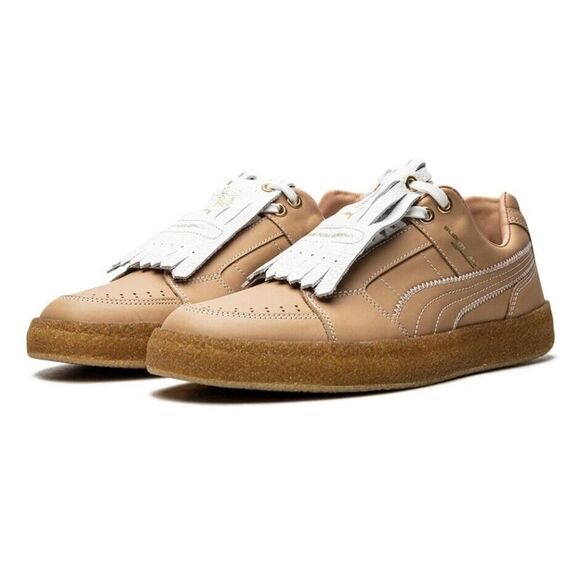 Puma Slipstream Lo Catch A Tan Men Sz 9-12 Casual Shoe Tan White Fashion Sneaker - Picture 1 of 14